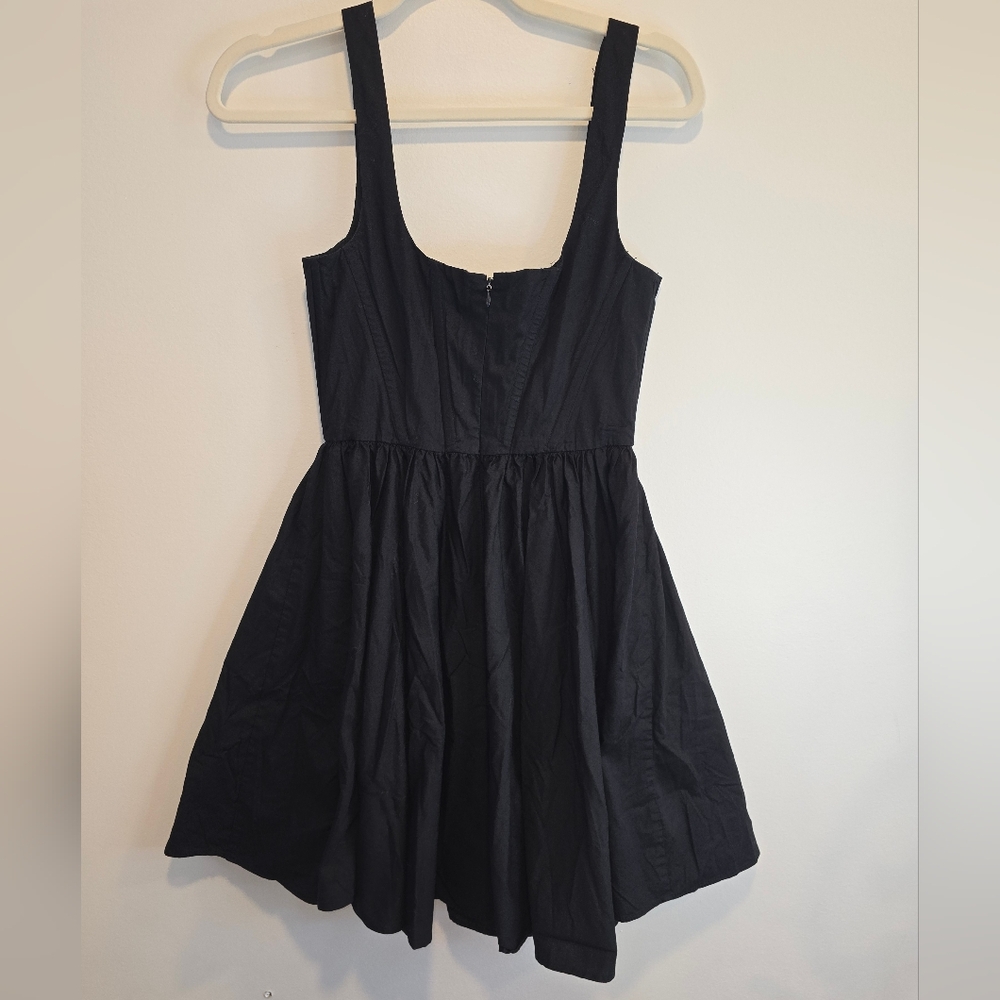 Wayf Black Sleeveless Mini Dress Size Xs Nwot - Picture 5 of 9
